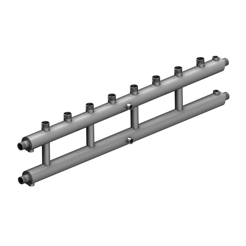 Распределительные коллекторы (4+1 контур) РК 25-4.1